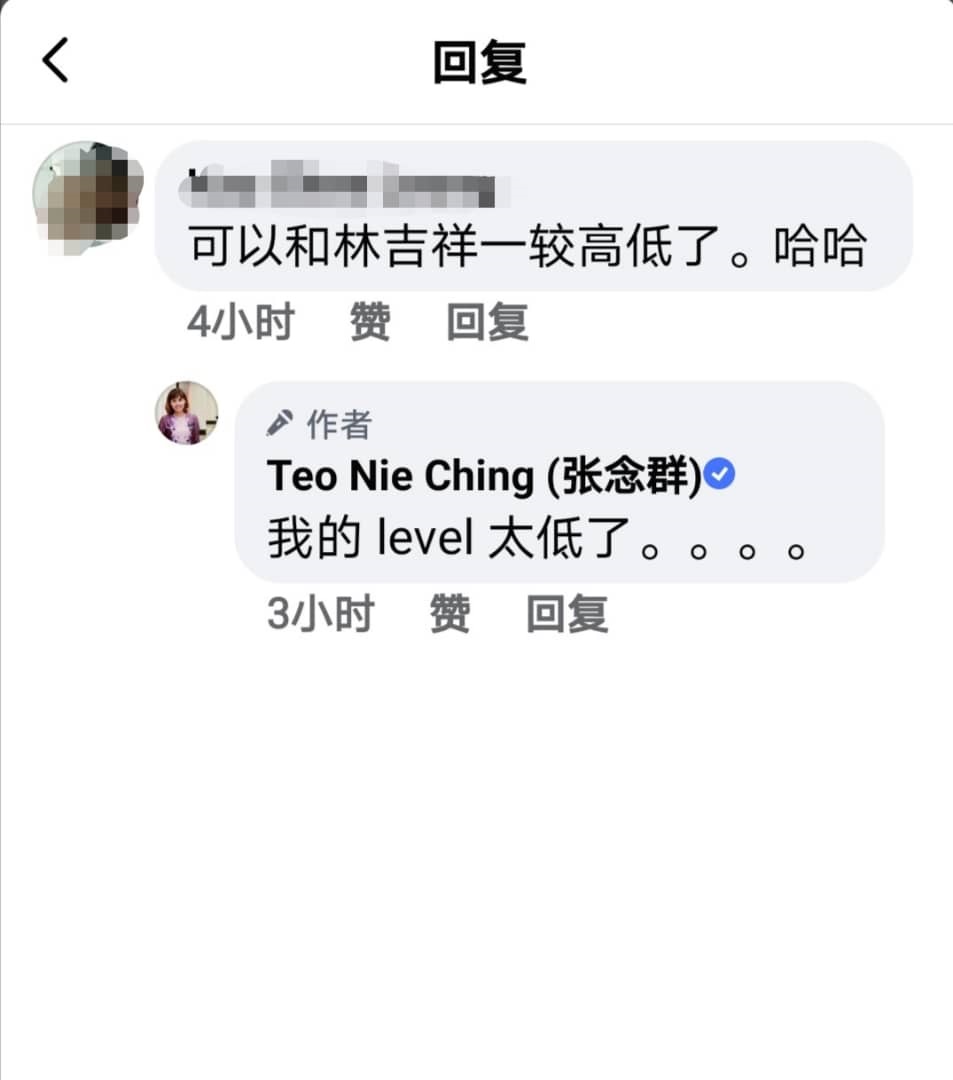 被要求与林吉祥手游对决 张念群认输:我等级太低了