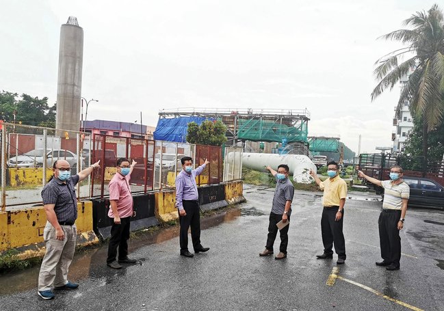 LRT3梁柱临时框架坍塌  承包商受促查安全水平