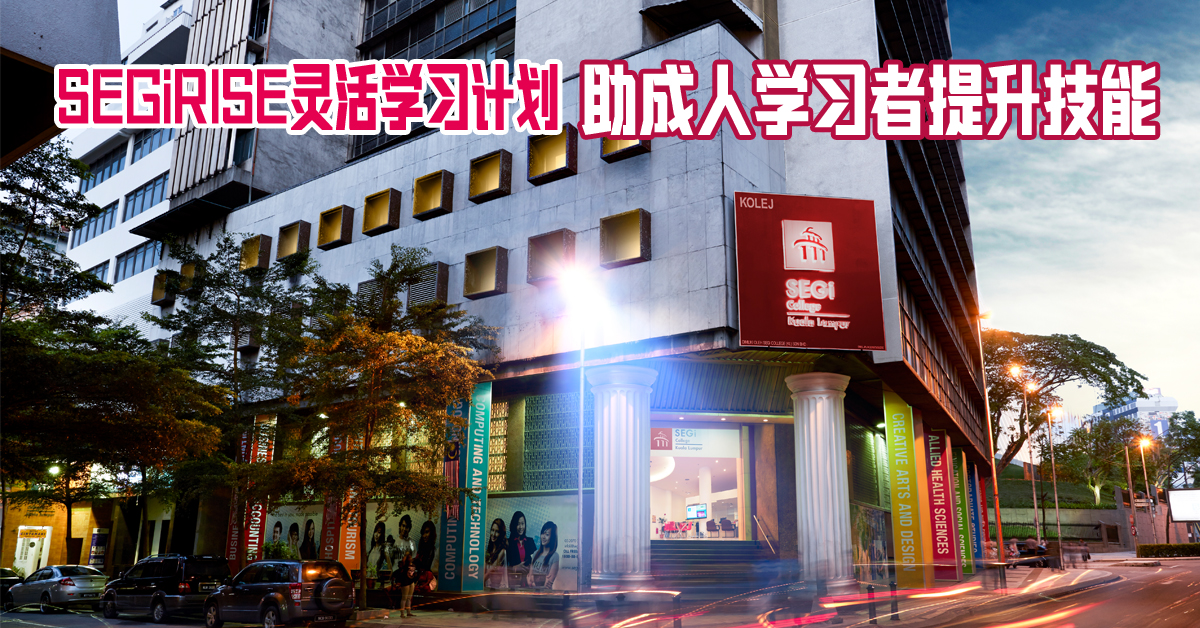SEGiRISE灵活学习计划 助成人学习者提升技能