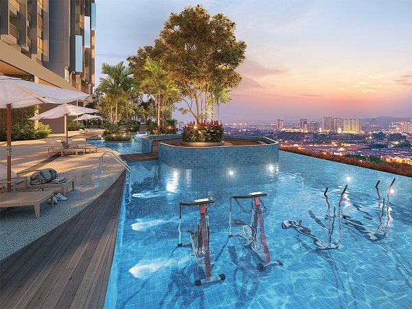 Sky Meridien 32种设施 让家居如度假村舒适