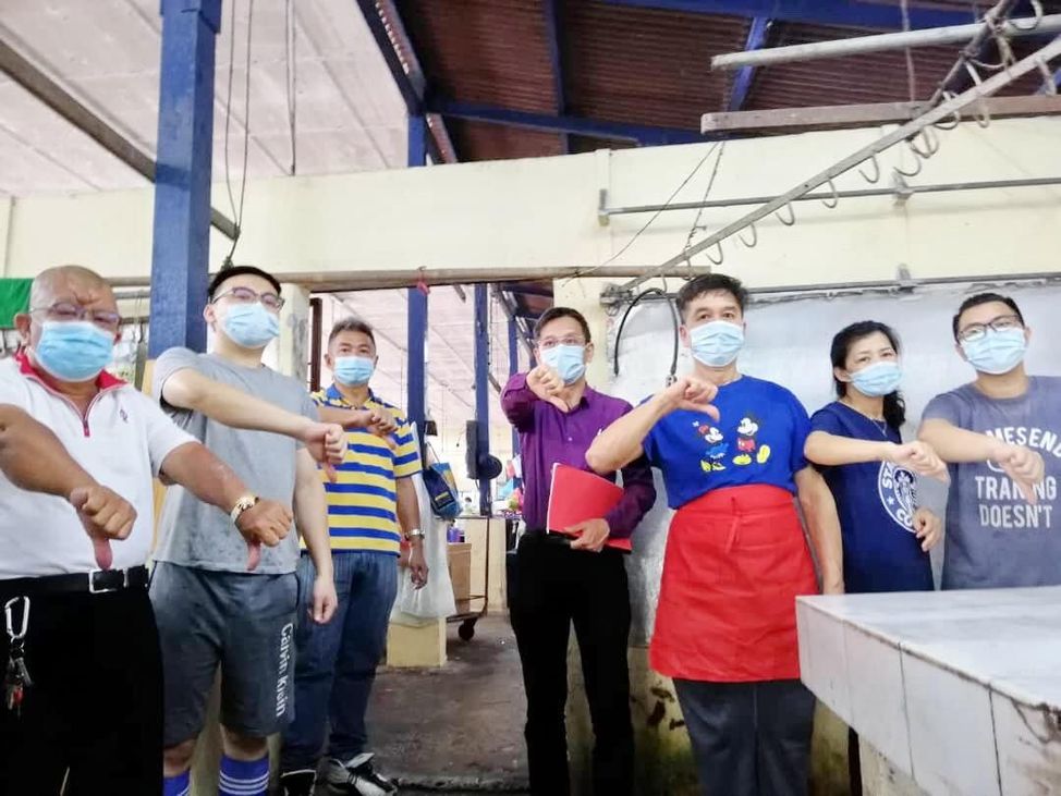 廖泰義再發動簽名運動 反對關閉豬肉巴刹通道