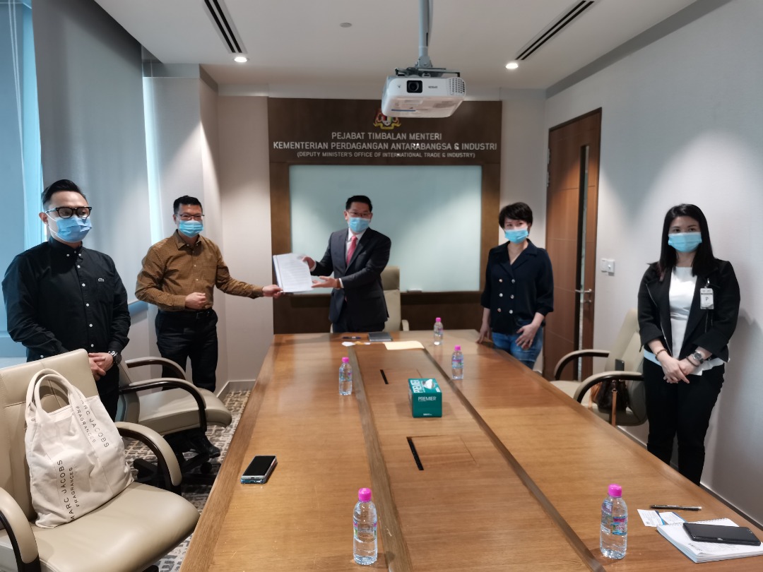 向林万锋呈备忘录 MCO州美容业要求复工
