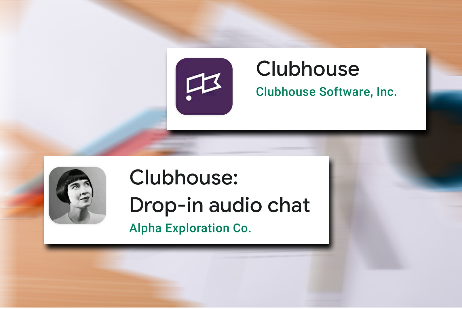 安卓版Clubhouse 鬧雙包？