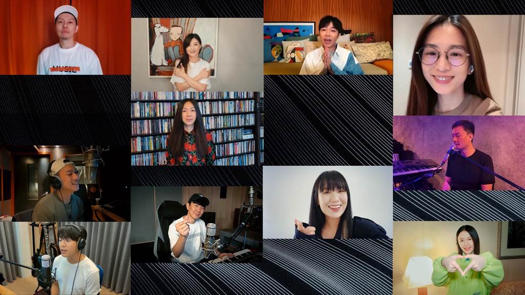 准金曲歌王歌后  合唱《手牵手》为抗疫加油打气！