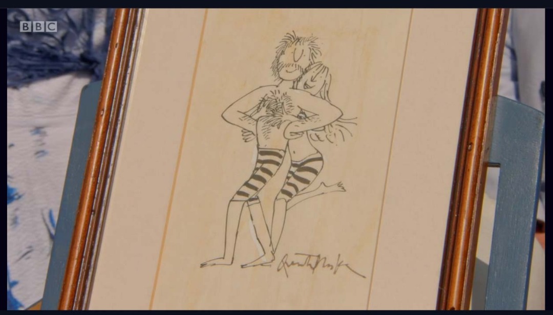 女子垃圾堆捡回一幅画 竟是大师级作品