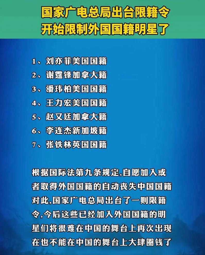 外國國籍明星