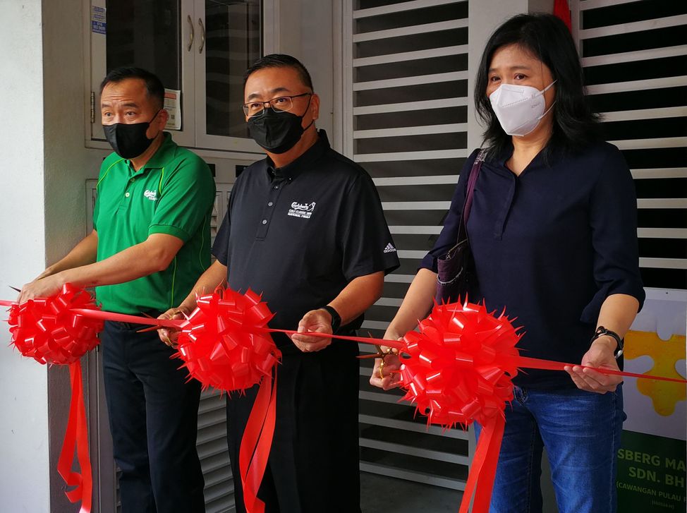 Carlsberg北马销售办事处  迁峇眼亚占Oren商业中心