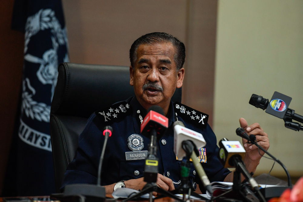 副警察總長拉紮魯丁 Razarudin Husain