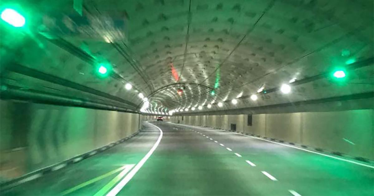 精明隧道暂关闭 准备雨后排洪水