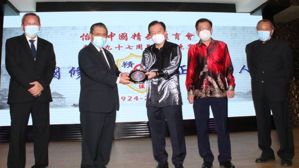 骆南辉:齐心实现宏愿 精武人须发扬精武精神