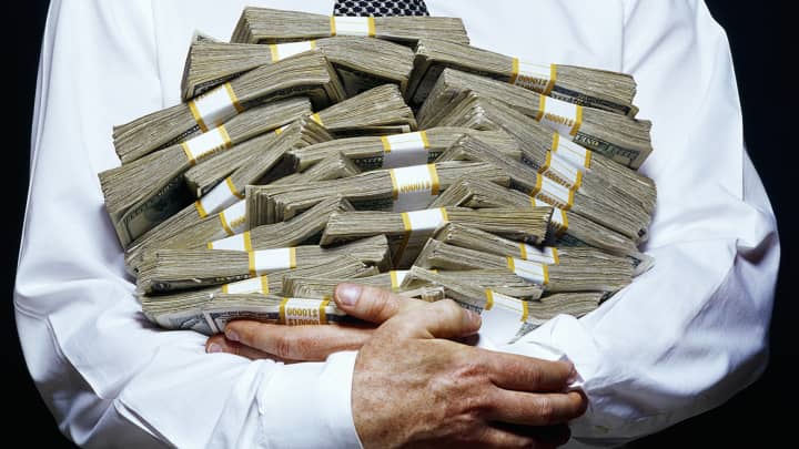 富豪 有钱 现金 赚钱 富裕