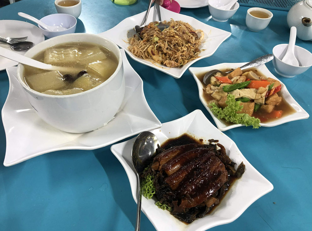 居銮 食物