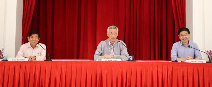 决策新加坡第四代团队领导  19人中15人选黄循财