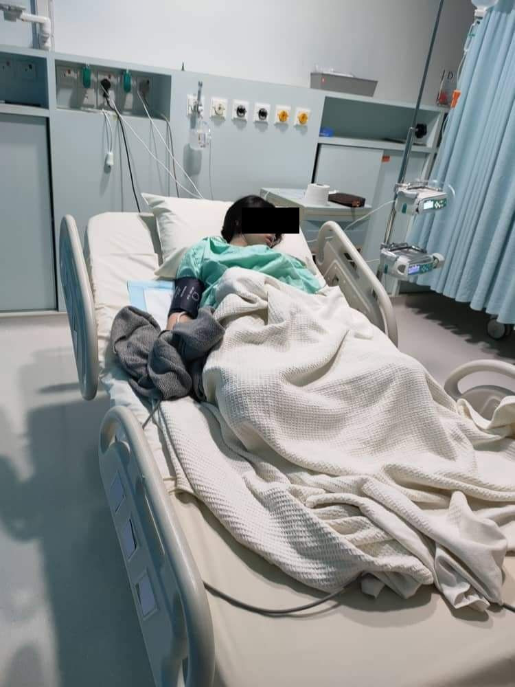 女独中生被罚跑后休克