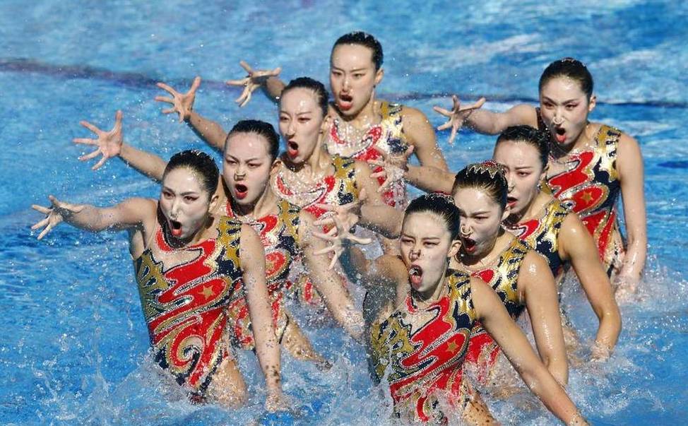 中国韵律泳队