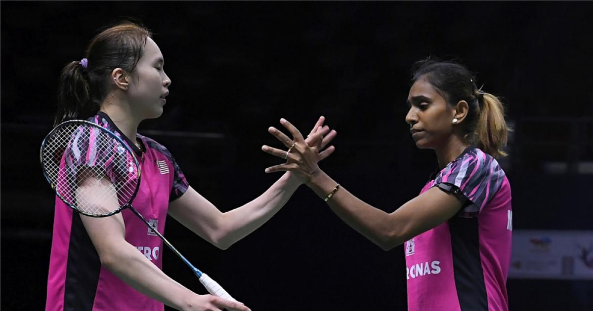 【日本羽球赛】淘汰世界第2女双 陈康乐蒂娜闯16强