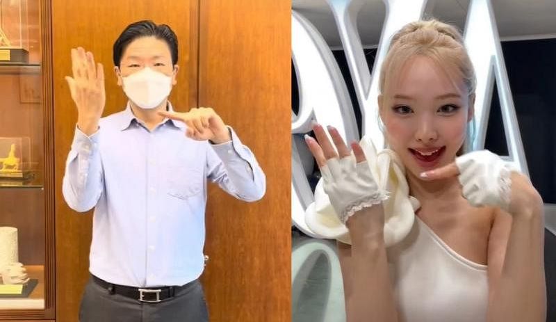 模仿韩国女星娜琏舞姿 黄循财短视频获好评 