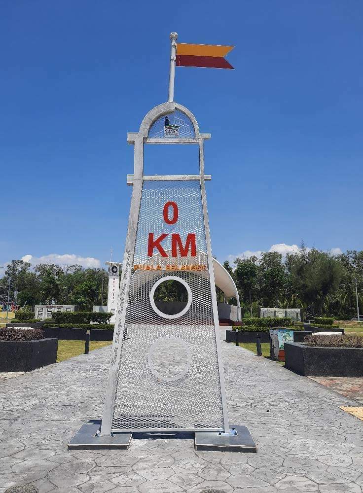 沙鲁,Desaru,联邦大道,旧路,里程碑,0 KM,公路,高速公路,导游,史秋芳,西班牙,
