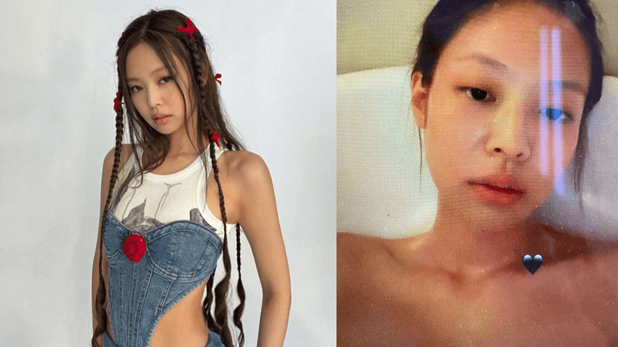粉丝不认VJ恋亲密照 骇客公开Jennie全裸泡澡照！