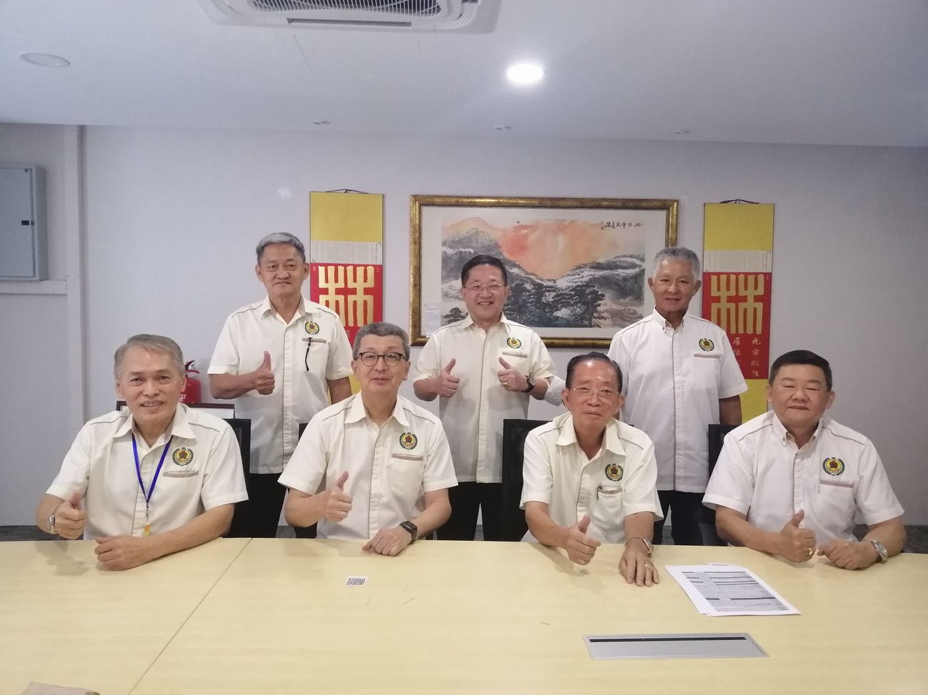 40周年及大宗祠堂签约动土 马林总10月1办三合一庆典