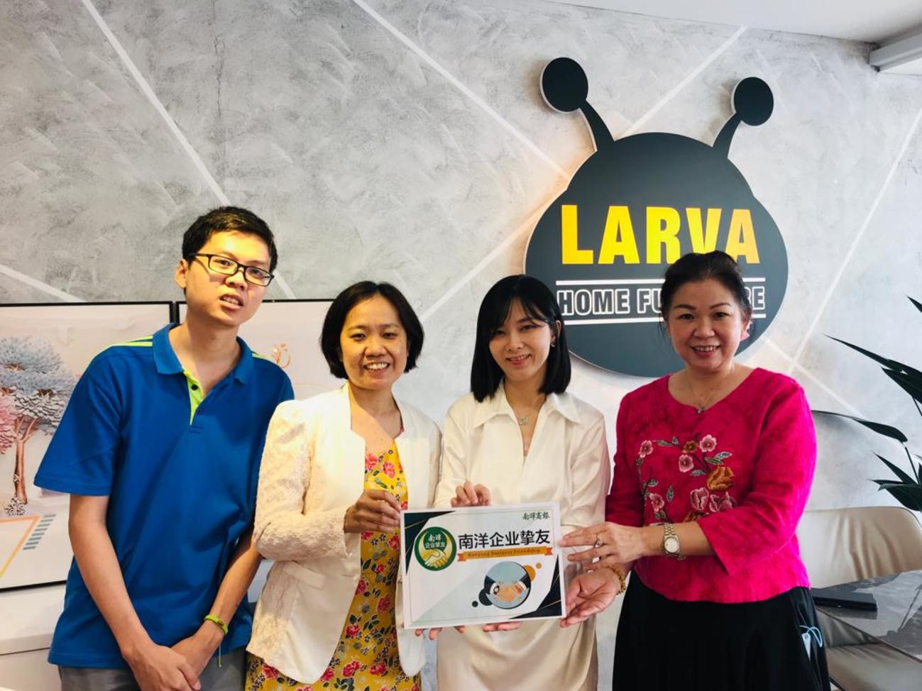 Larva Home Furniture Ipoh创办人 许曼仪加入“南洋企业挚友”