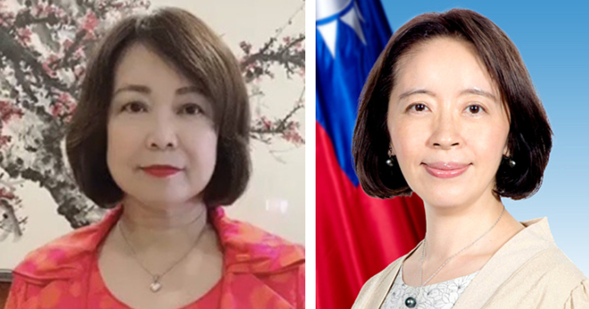 驻马台北经济文化办事处代表 洪慧珠届满·叶非比接任