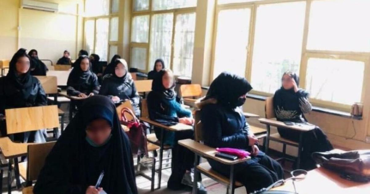 塔利班下令 阿富汗女性禁报考大学