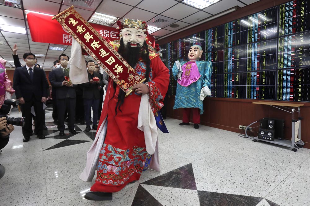 财神驾到台股旺!