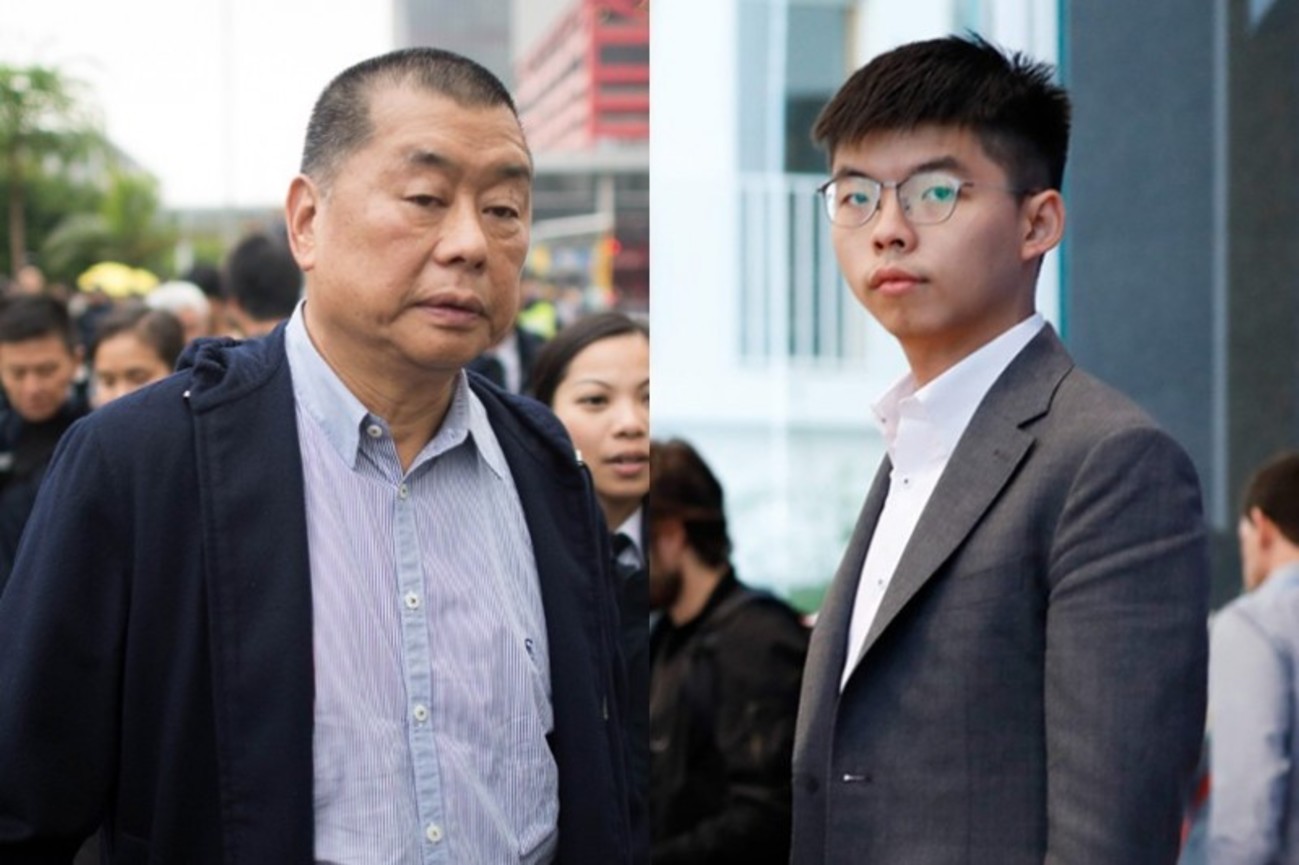 黎智英等6香港民主派人士 美国议员提名角逐和平奖