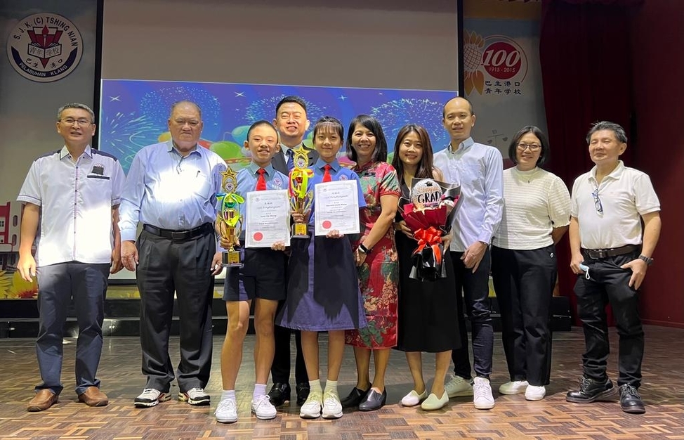 巴生港口青年华小毕业礼 陈姝郿:滴水之恩当涌泉相报