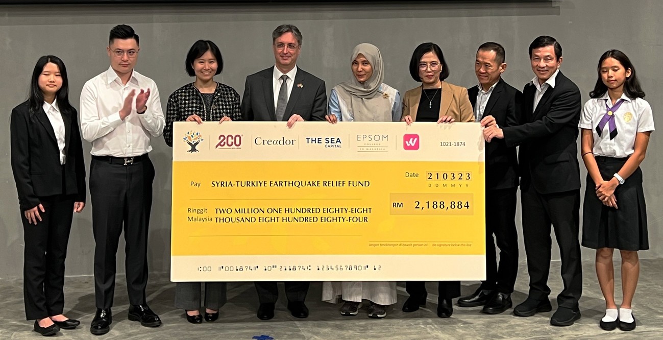 社企基金号召商家筹款 200万捐水灾地震灾民