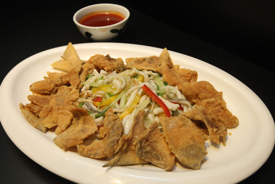 鲳鱼两味