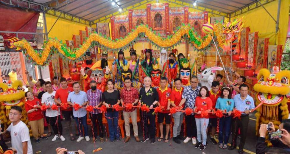 巴生天水宫庆111周年 花车游行30庙参与其盛