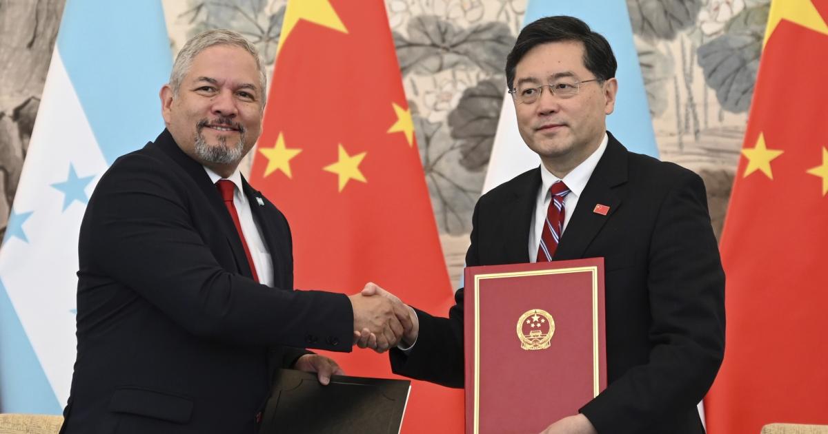 北京与洪都拉斯建交 台湾受美国所累