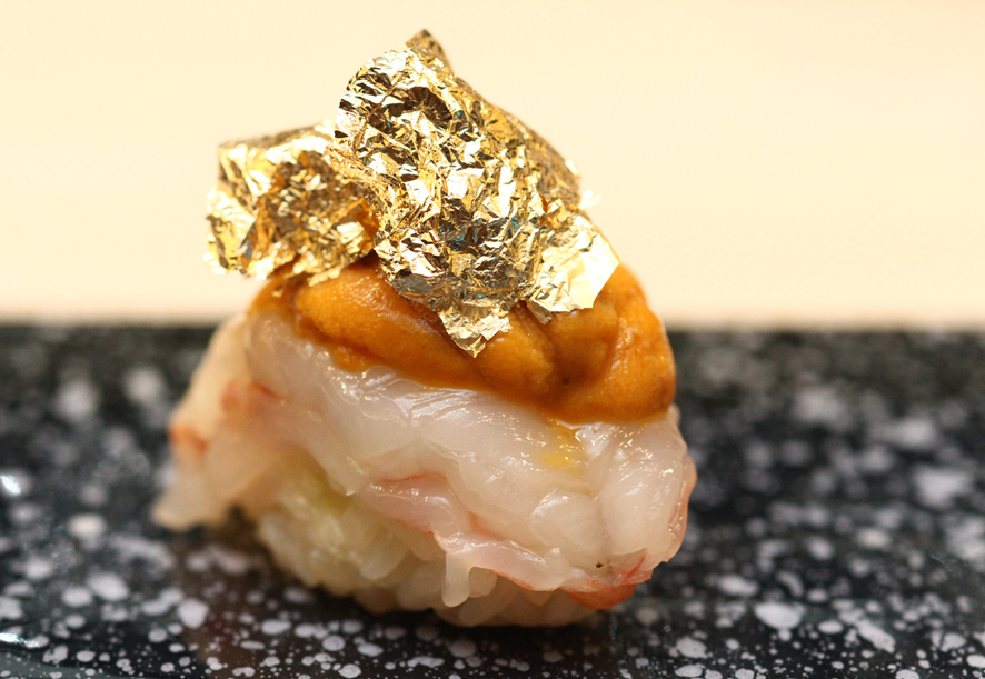 牡丹虾伴海胆松露