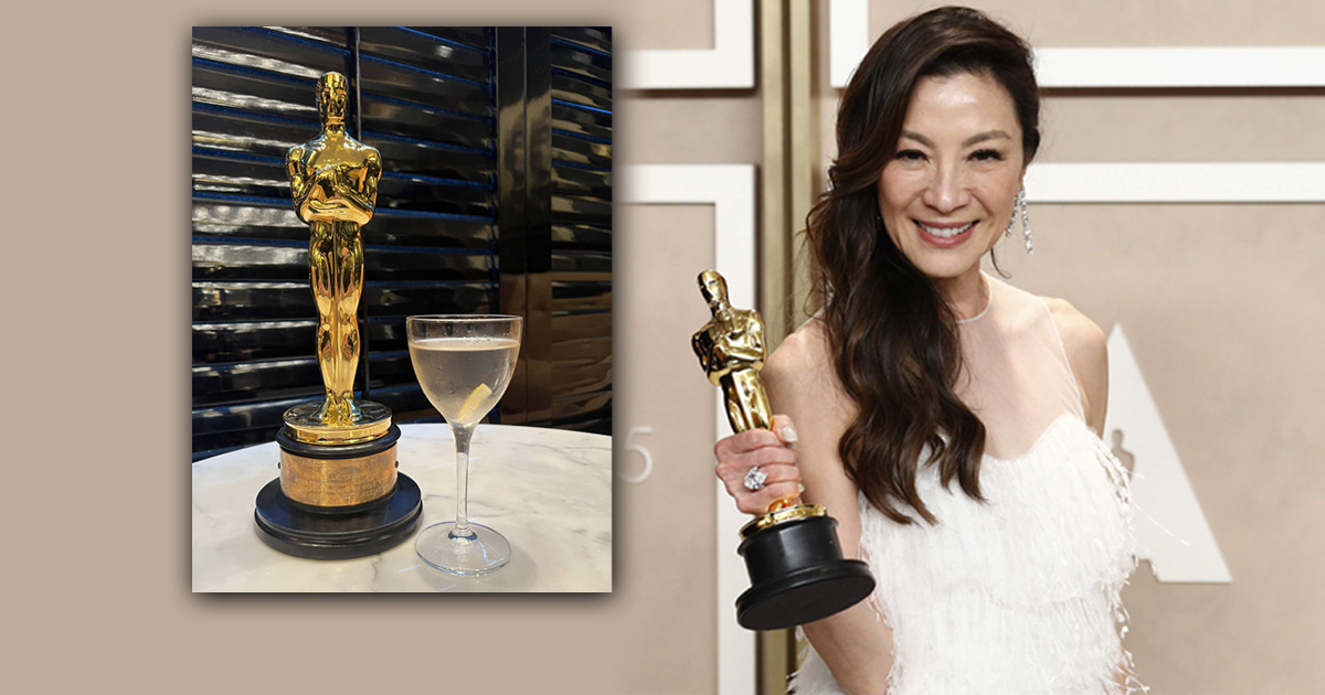 庆祝杨紫琼奥斯卡封后 瑞吉酒店打造The Michelle鸡尾酒