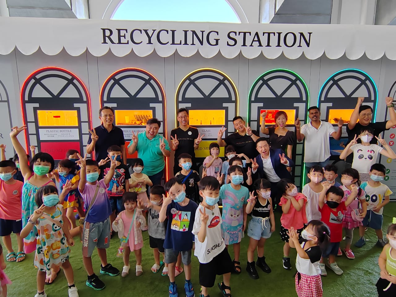 Eco Galleria设回收站办活动  唤起社区环保意识