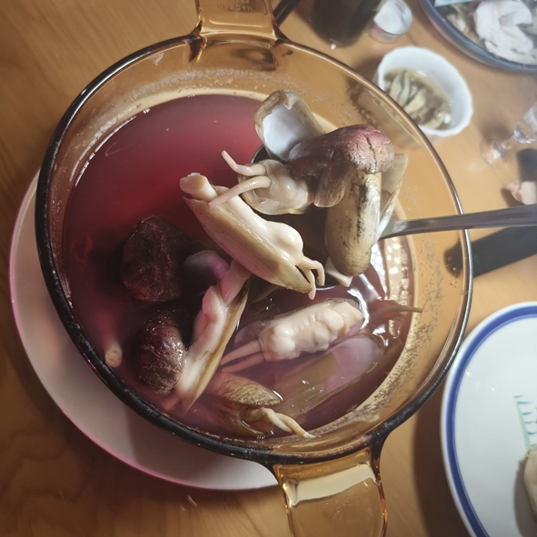 红菇蛏子汤