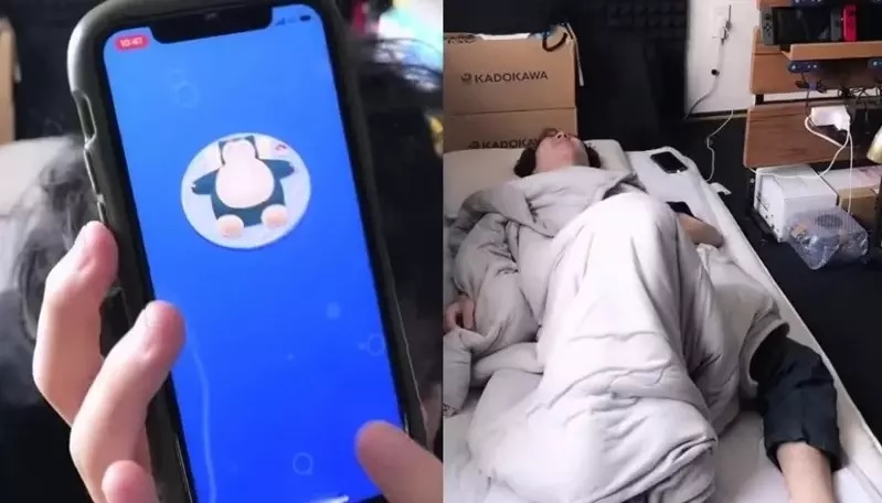 玩家实况转播Pokemon Sleep 睡3小时吸上万粉丝