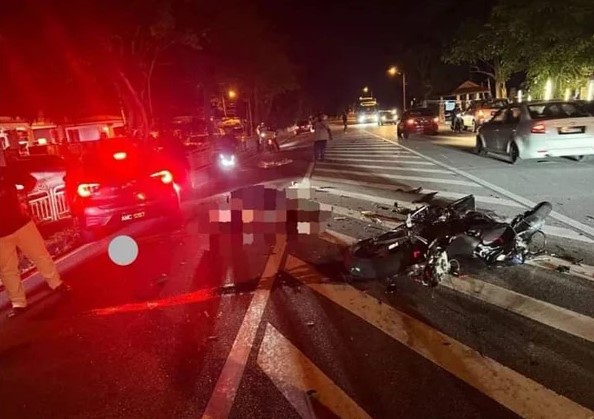 骑士先撞行人后撞车 酿2死1伤