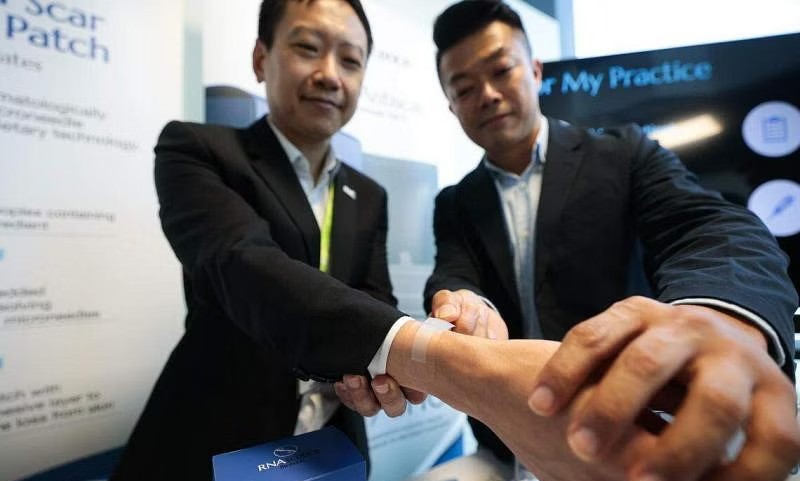狮城研发RNA贴片 可缩小术后疤痕超过八成