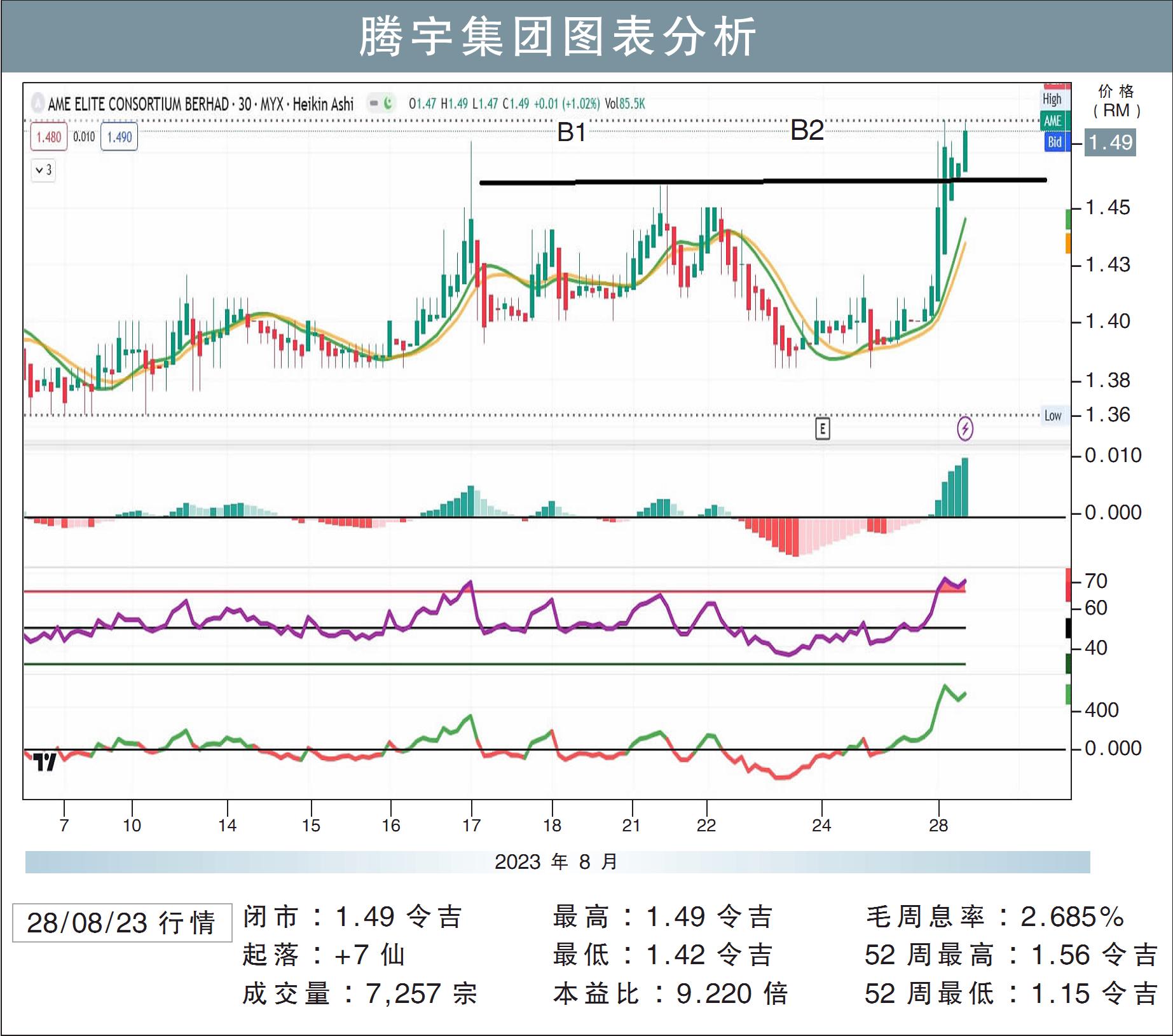 腾宇集团图表分析