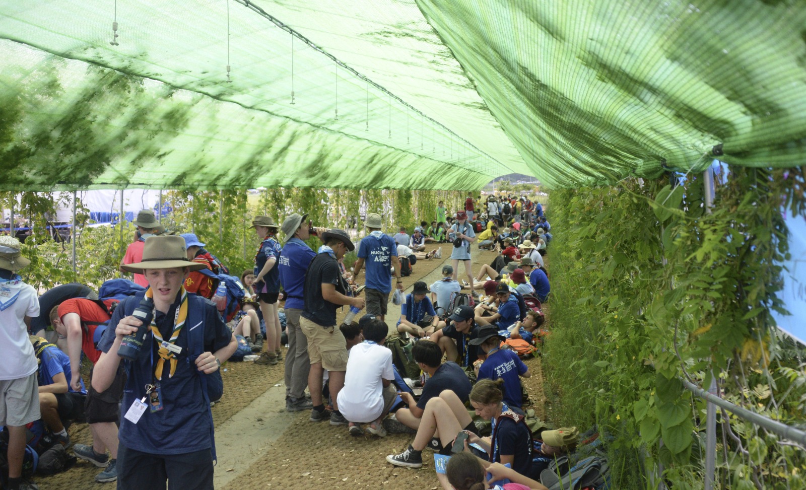 世界童军大会太热 美英提早撤离营地