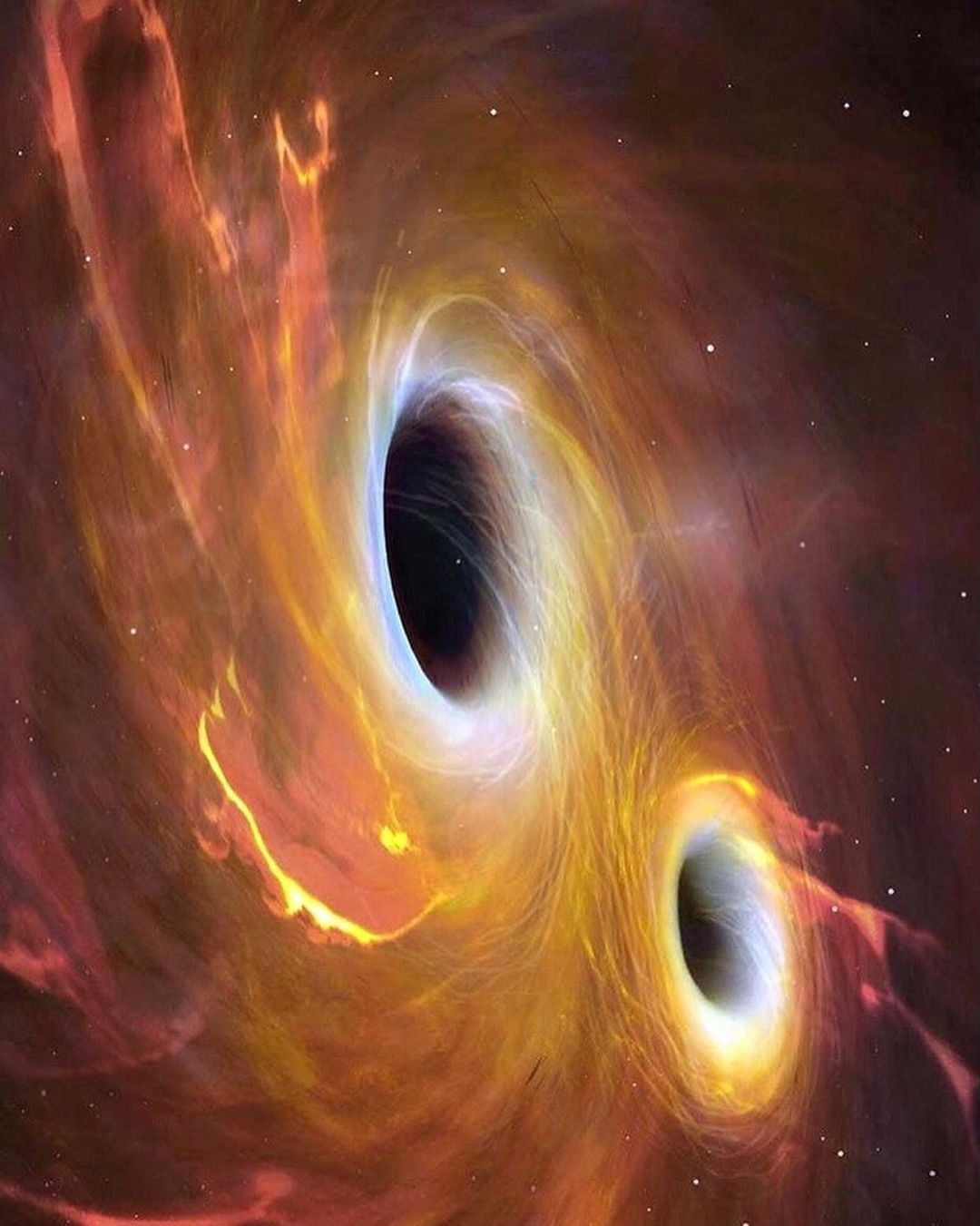 研究:双黑洞相撞合而为一 质量达太阳142倍颠覆理论