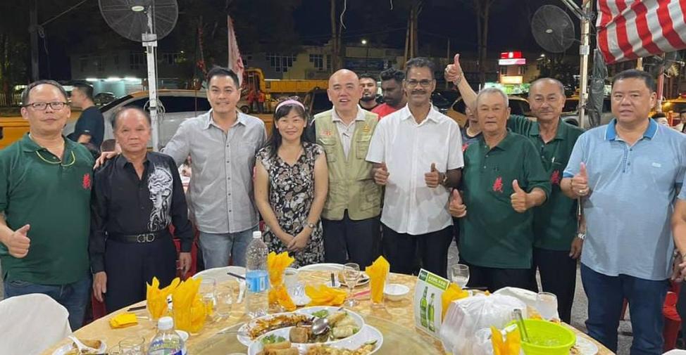万津忠义宫庆神诞 3候选人到场拉票