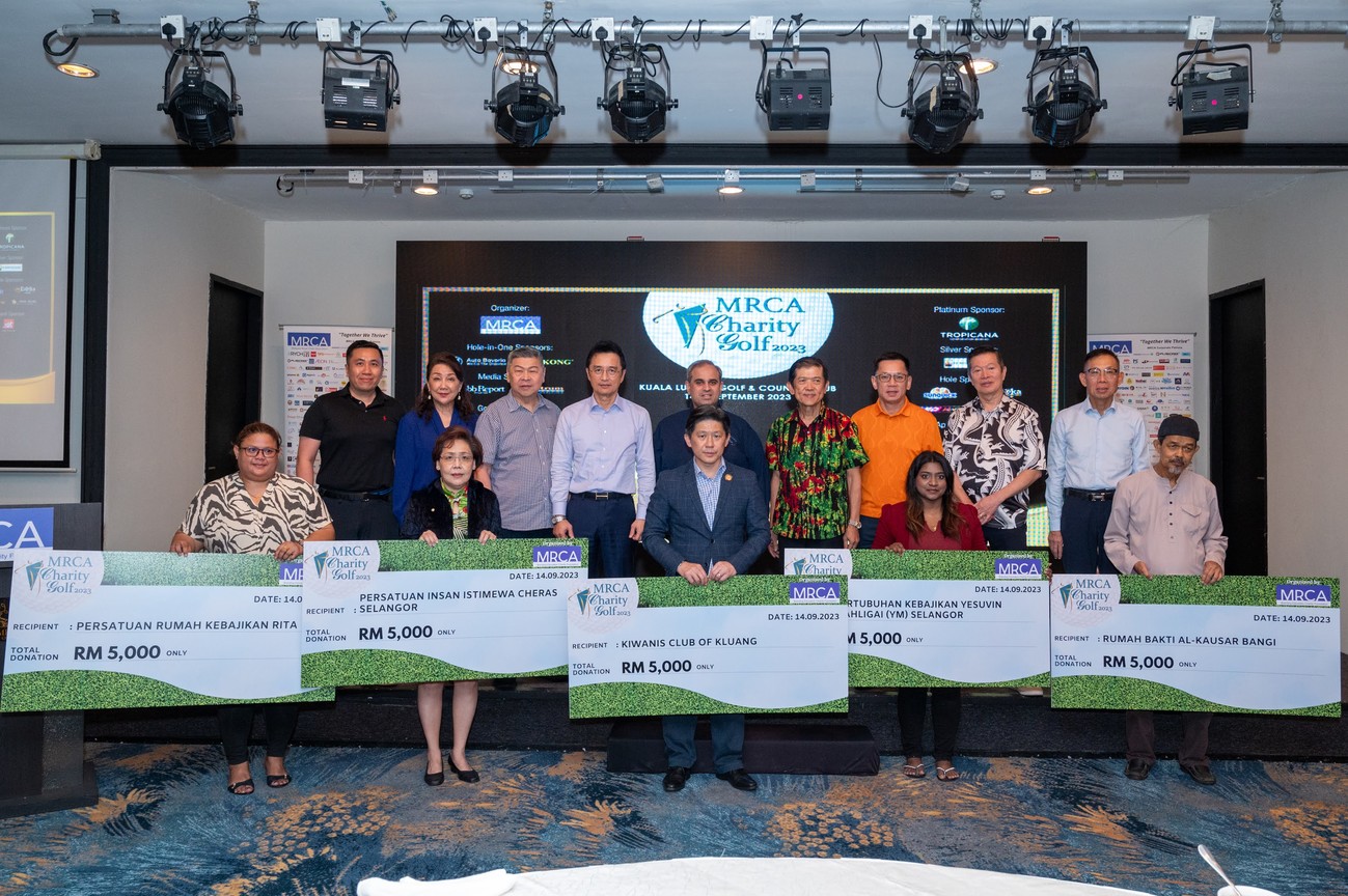 零售连锁协会高球赛 筹2.5万捐5慈善之家