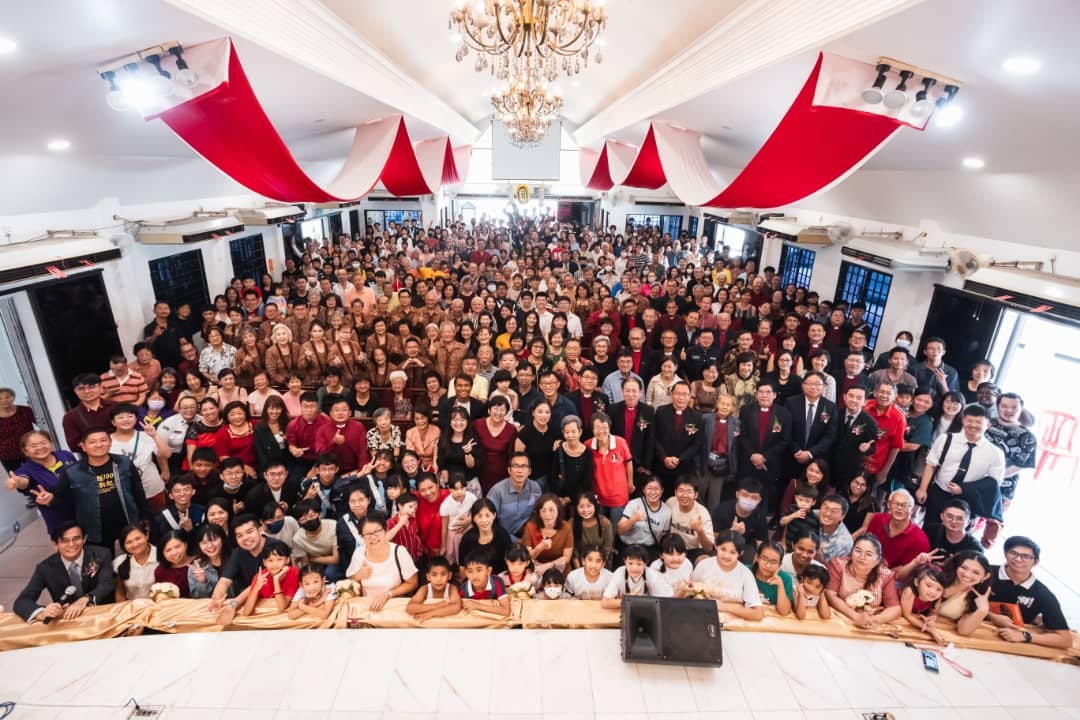 双溪南眉卫理公会101周年 逾600人出席感恩崇拜