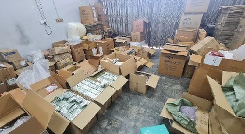 警方今年至今 起逾7亿假药等违禁品