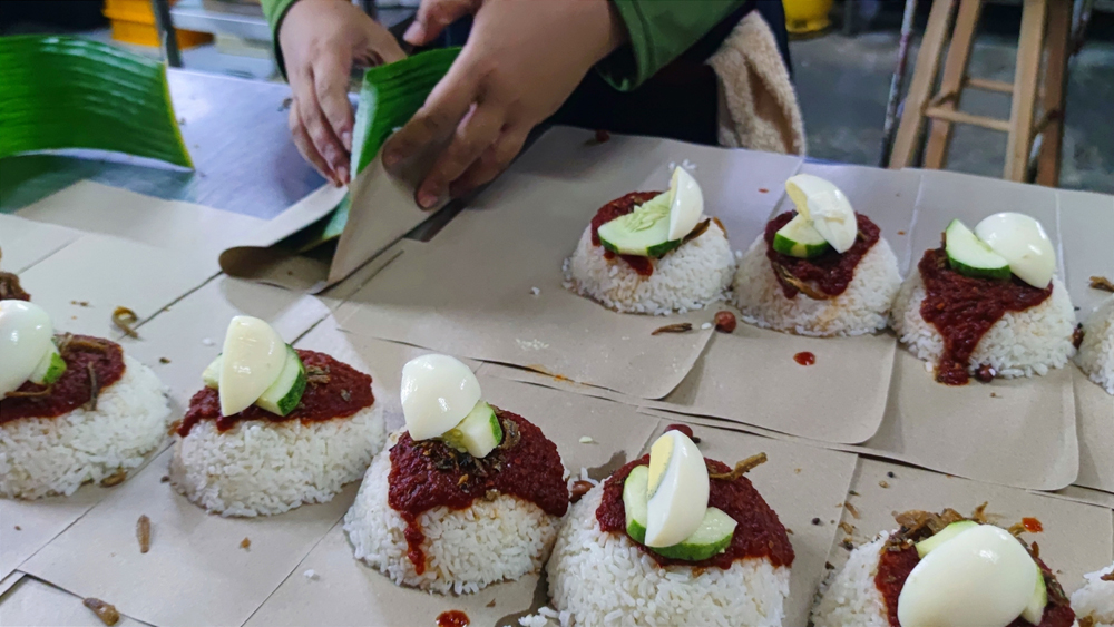 椰浆饭 nasi lemak