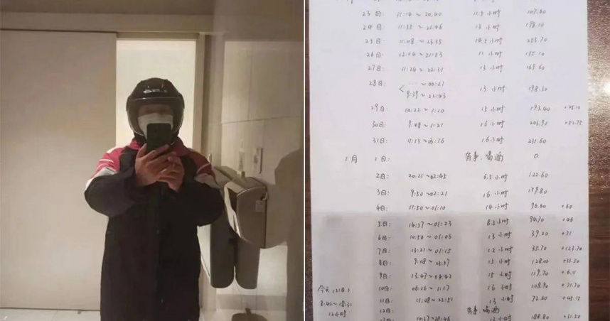 大学教授体验当外送员 月赚4478元暴瘦6公斤